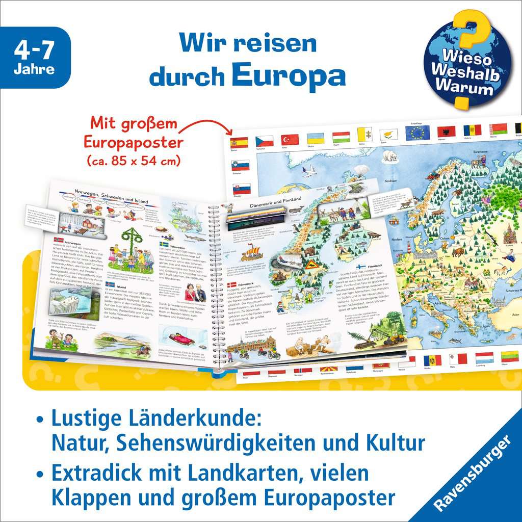 Wieso? Weshalb? Warum?: Mein erster Europa-Atlas