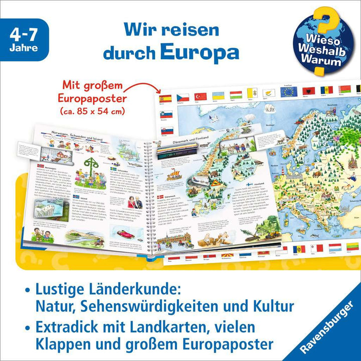 Wieso? Weshalb? Warum?: Mein erster Europa-Atlas