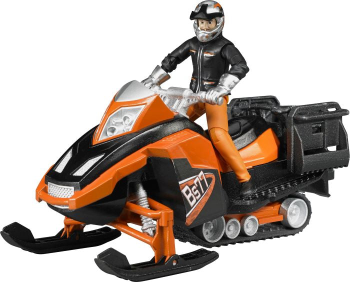 bworld Snowmobil mit Fahrer
