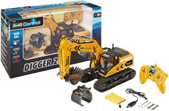 RC Bagger Digger 2.0