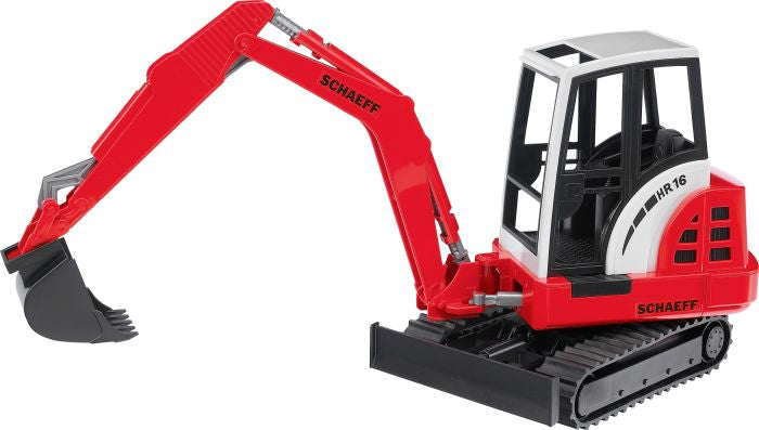 BRUDER MINIBAGGER SCHAEFF HR16 ROT -  -