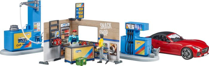 bworld Tankstelle mit Waschplatz