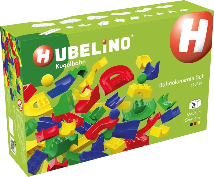 HUBELINO-128-teiliges Bahnelemente Set