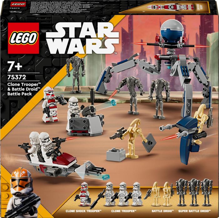 LEGO® Star Wars™ Clone Trooper™ & Battle Droid™ Battle Pack