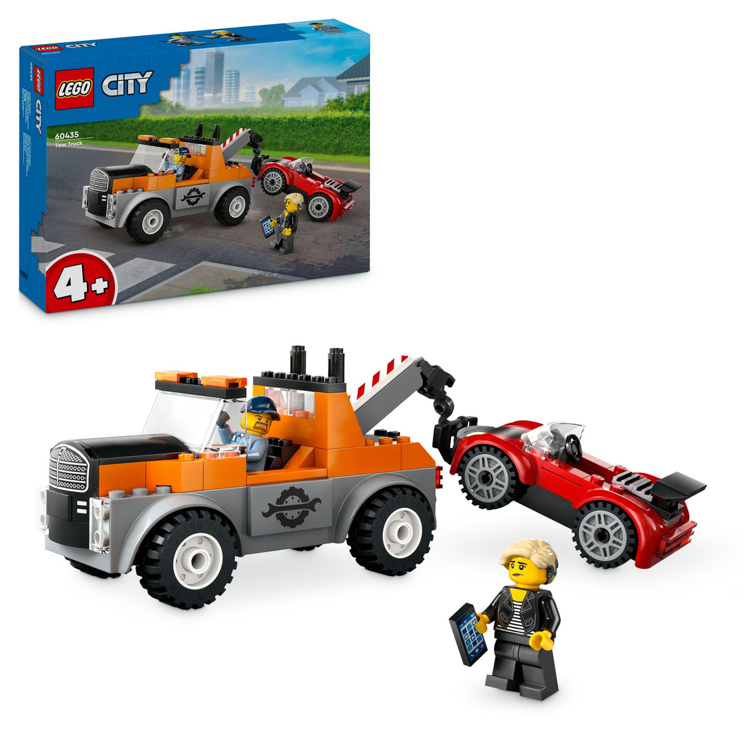 LEGO CITY  ABSCHLEPPWAGEN MIT SPORT -  -