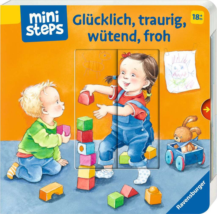 ministeps: Glücklich, traurig, wütend, froh