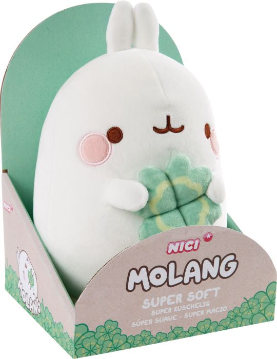 Kuscheltier MOLANG mit Kleeblatt 16cm in