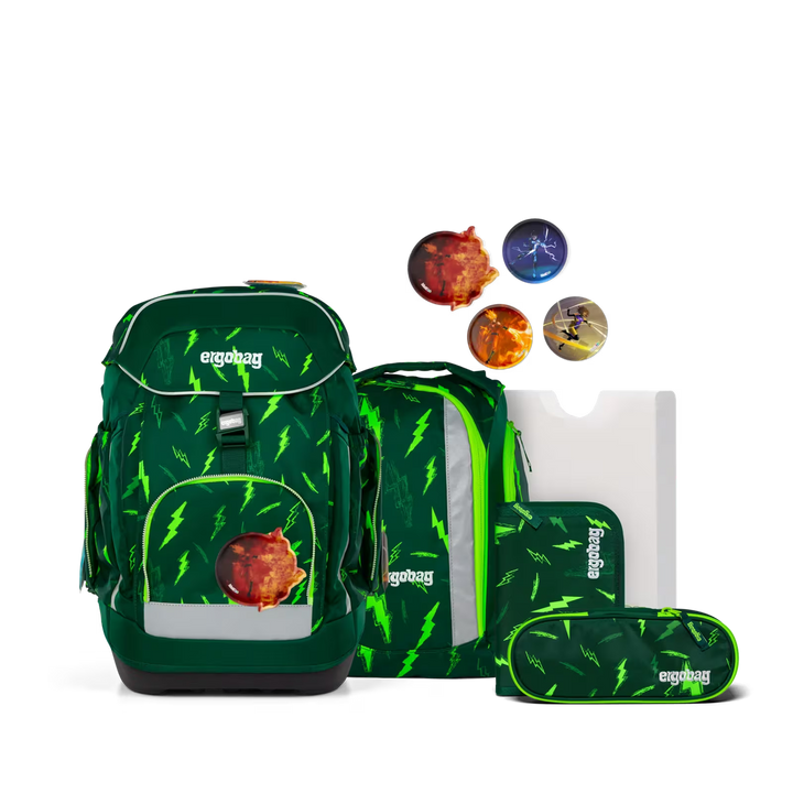ergobag Maxi Schulrucksack-Set Bärtastisch