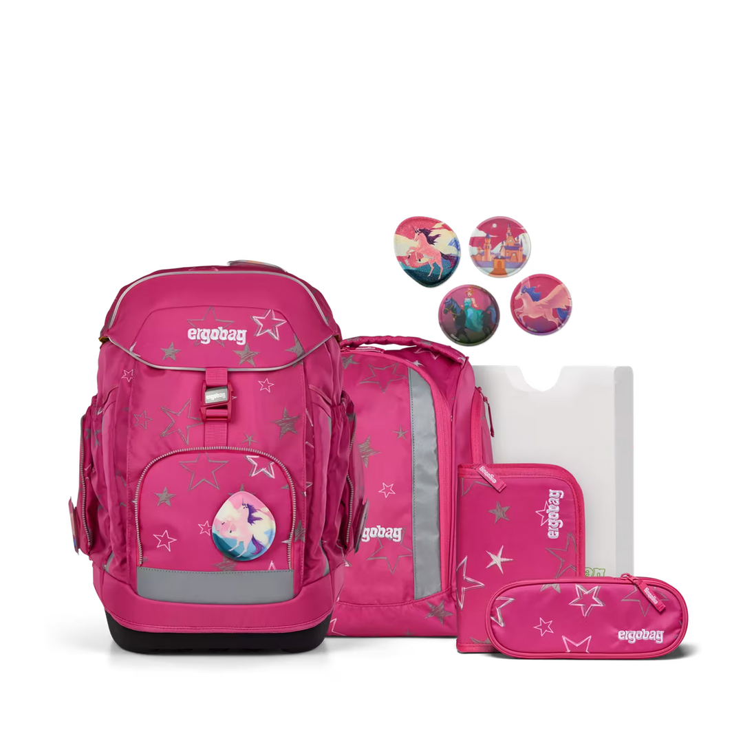 Ergobag Maxi Schulrucksack-Set 6tlg SternzauBär
