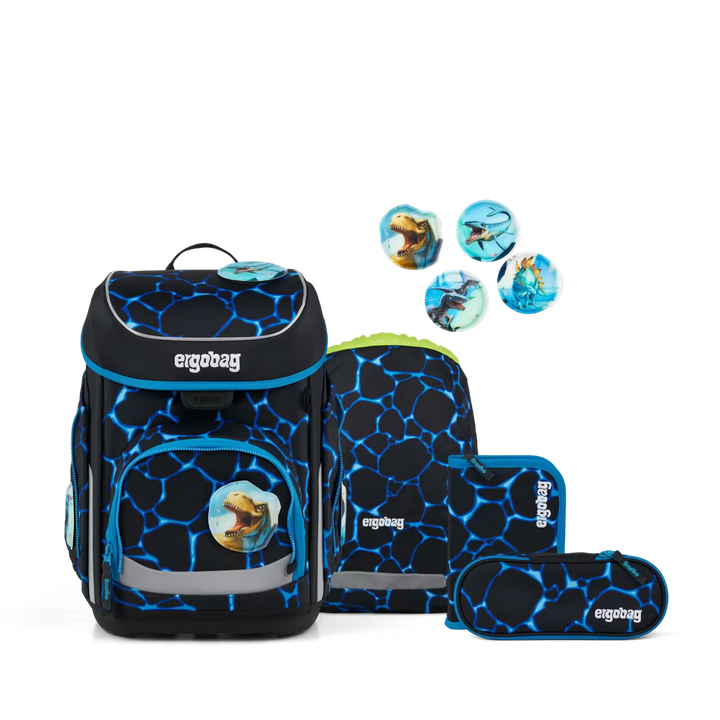 Ergobag Cubo Schulranzen-Set 5tlg Bärassic Garden