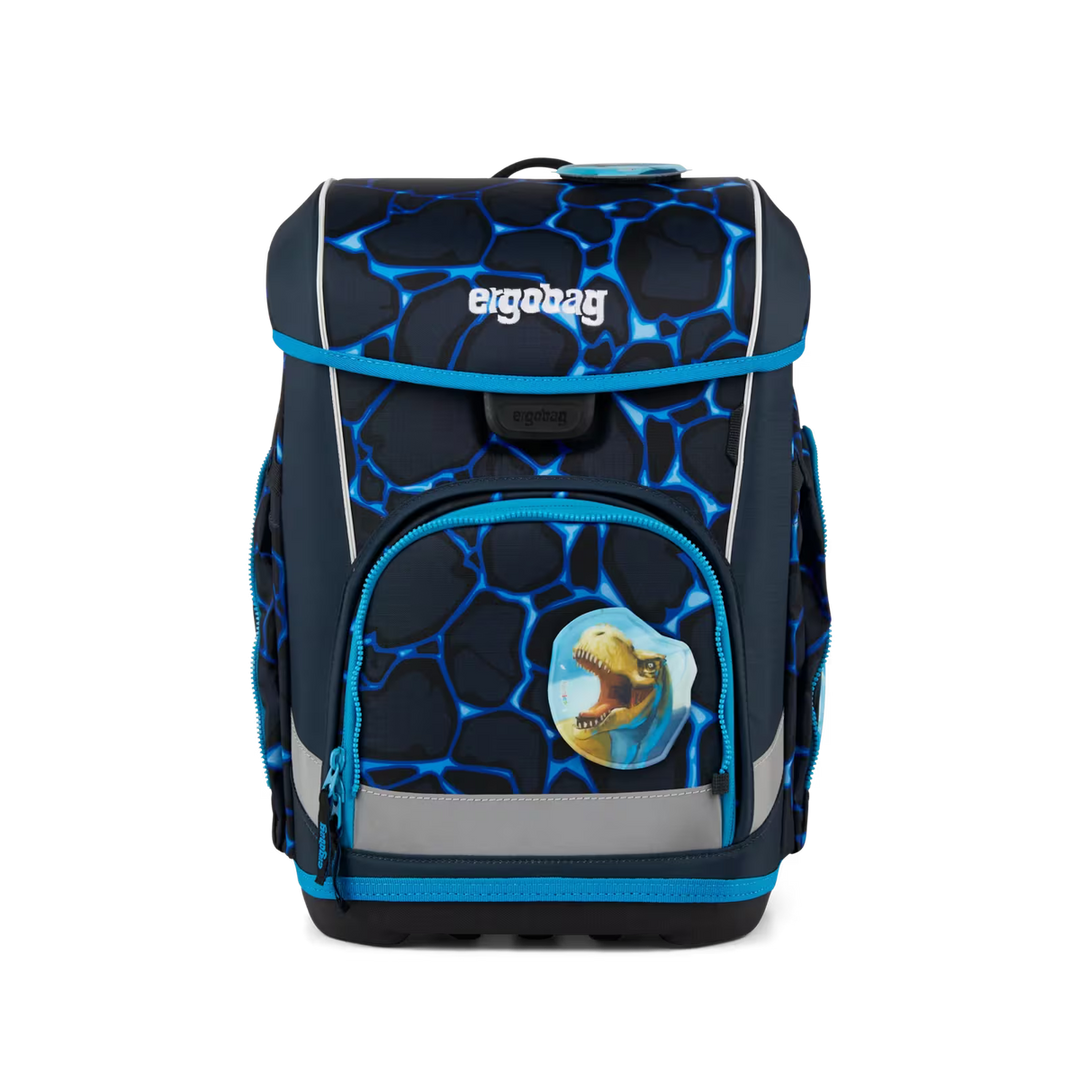 Ergobag Cubo Light Schulranzen-Set 6tlg Bärassic Garden