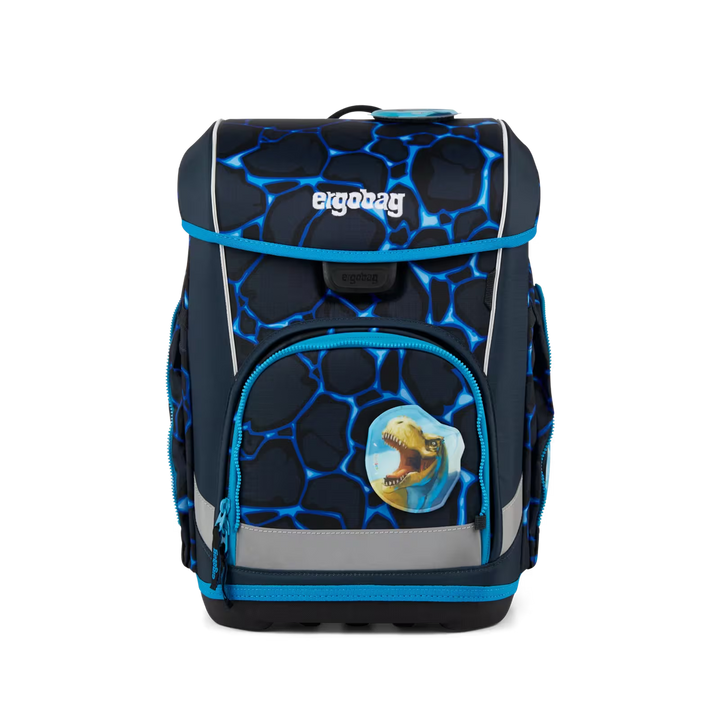 Ergobag Cubo Light Schulranzen-Set 6tlg Bärassic Garden