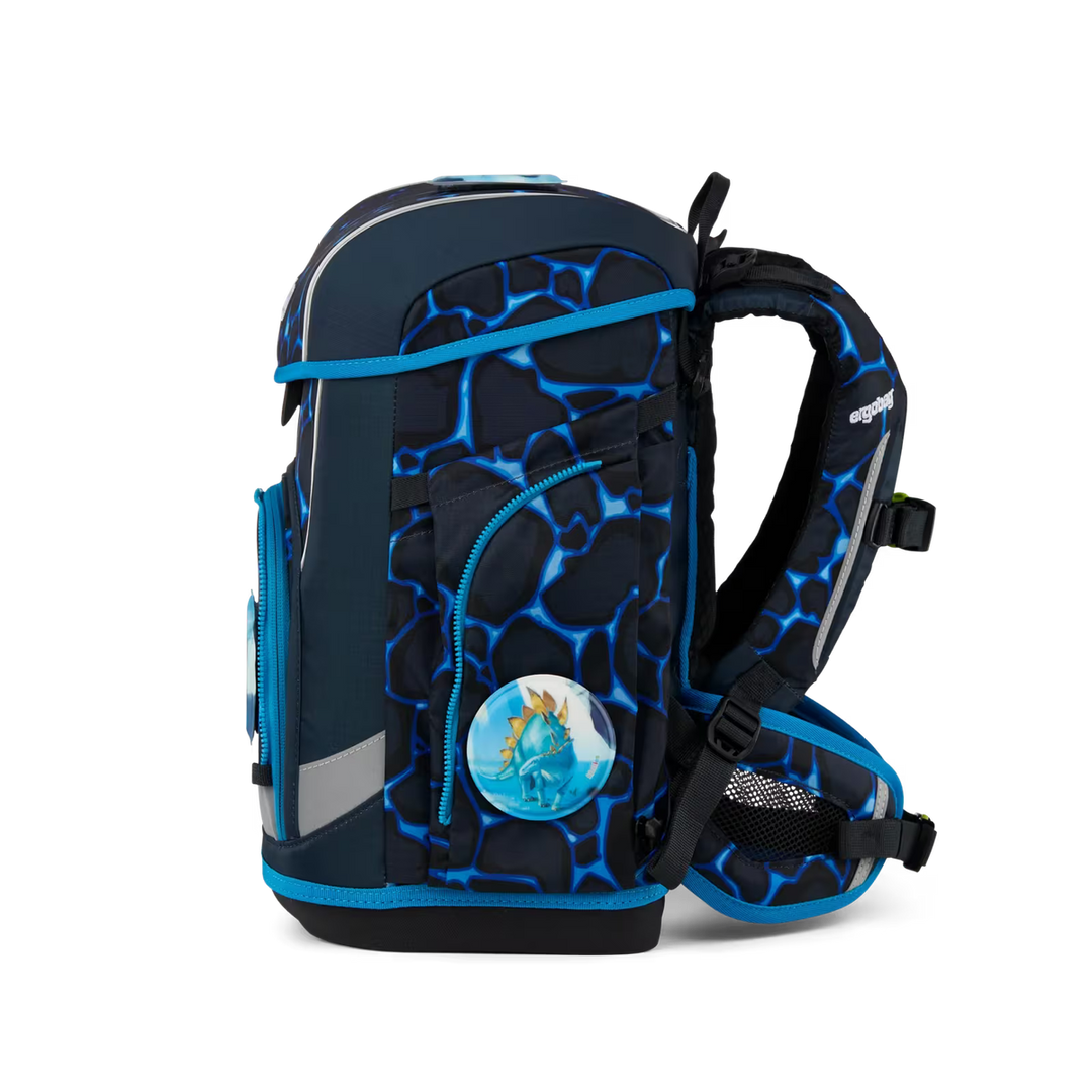 Ergobag Cubo Light Schulranzen-Set 6tlg Bärassic Garden