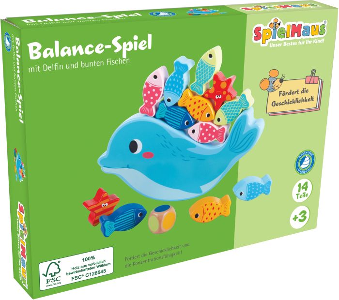 SMH Balance Spiel ''Delfin'', 14 Teile