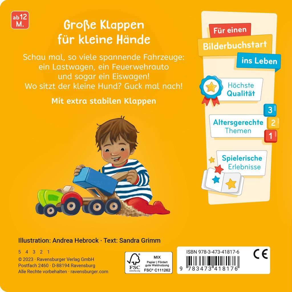 Was siehst du? Klapp auf, klapp zu! Meine Fahrzeuge