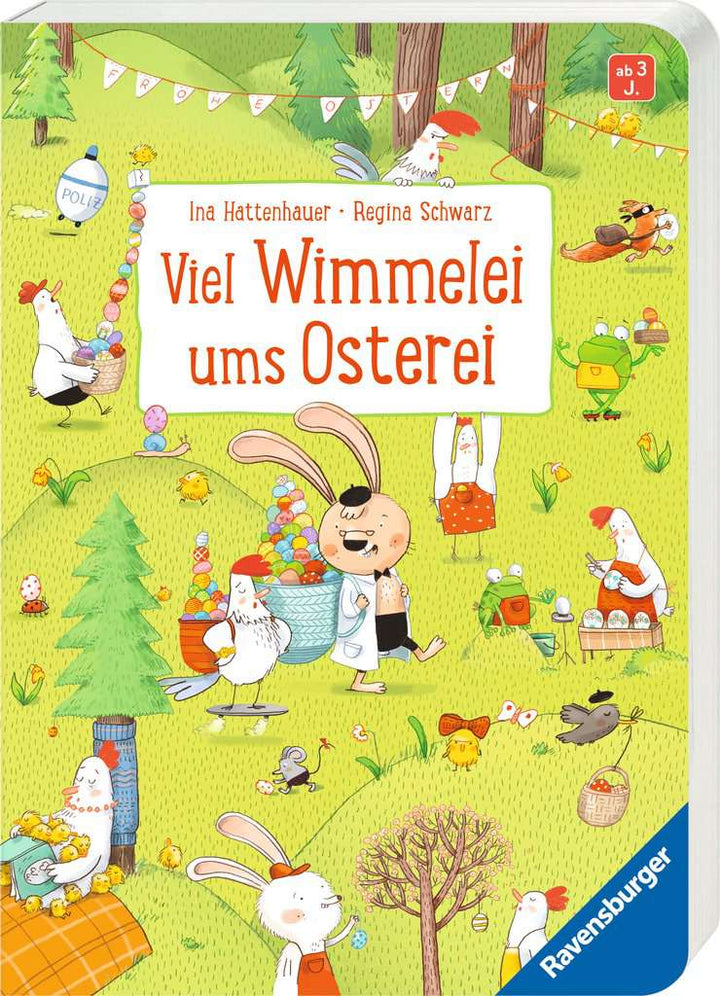 Viel Wimmelei ums Osterei