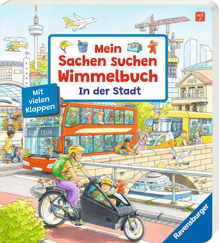 Mein Sachen suchen Wimmelbuch: In der Stadt