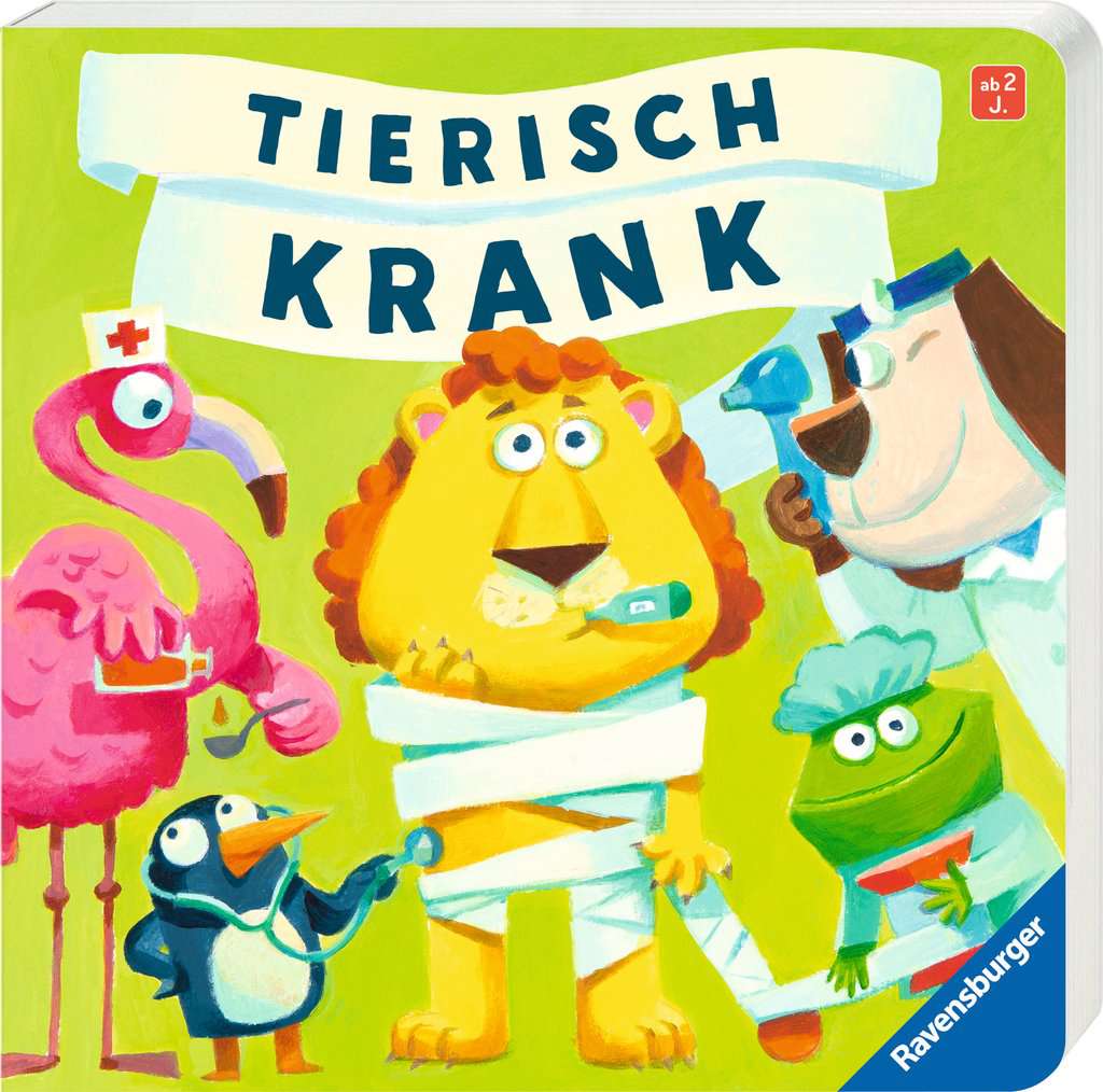 Tierisch krank - lustiges Vorlesebuch ab 2 Jahren