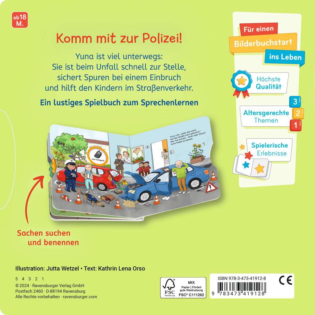 Wo ist bloß ...? Mein Polizei-Buch zum Sachen suchen