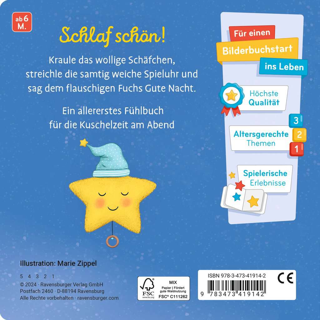 Mein allererstes Fühlbuch: Gute Nacht