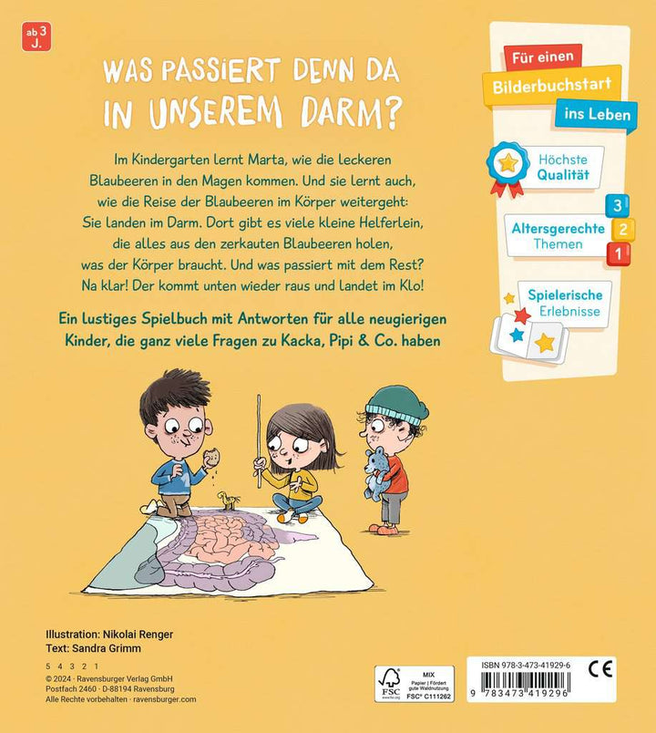 Und was genau ist Kacka? Antworten für neugierige Kinder