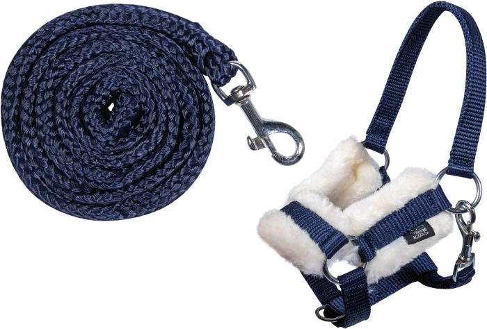 Halfter und Strick -Hobby Horsing- blau