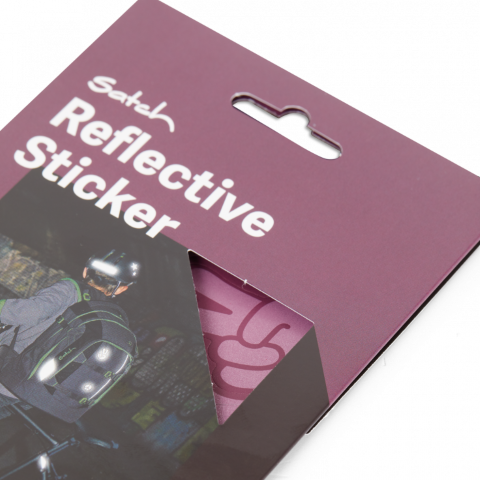 Reflektierende Sticker - Purple