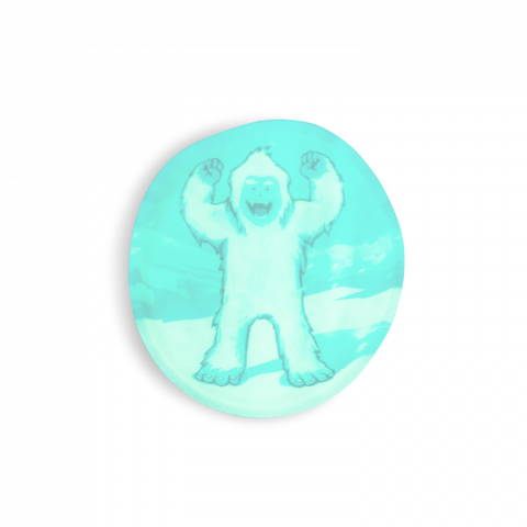 Glow in the Dark-Klettie - Yeti