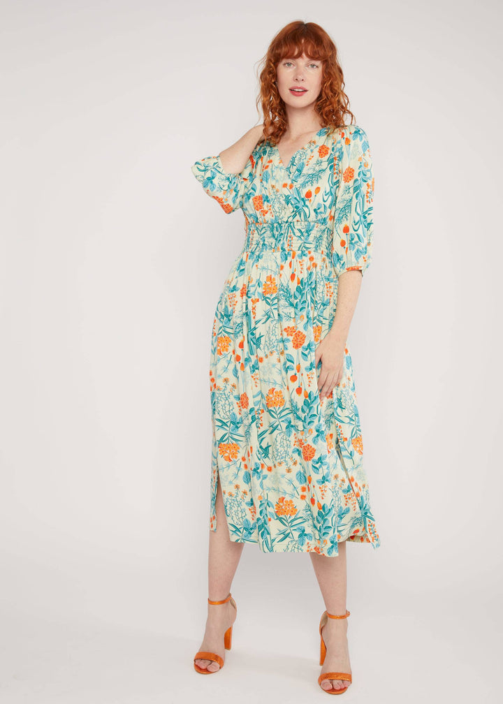 Springtime Melody Maxi-Kleid