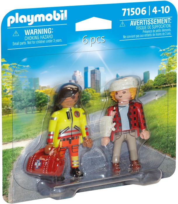 DuoPack Sanitäterin mit Patie