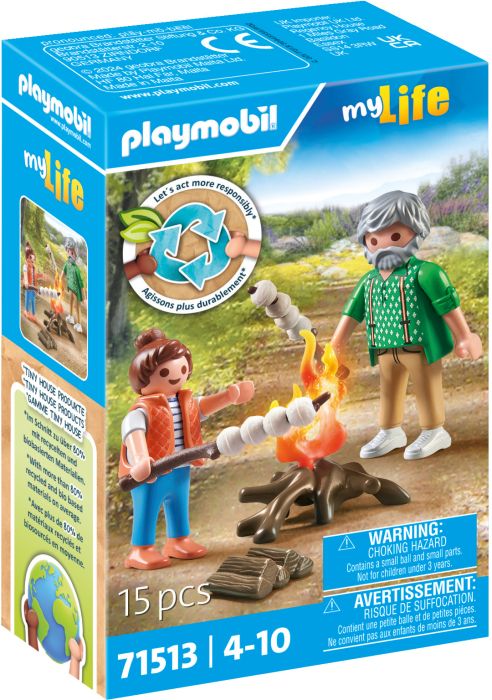 Lagerfeuer mit Marshmallows