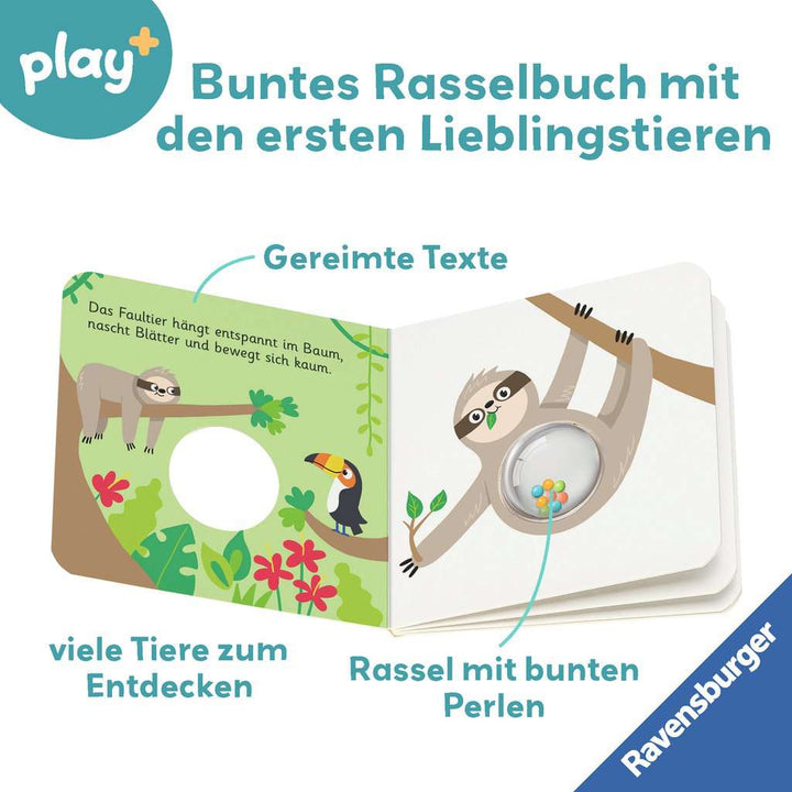 Ravensburger Play+ schütteln, rasseln, spielen: Erste Tiere