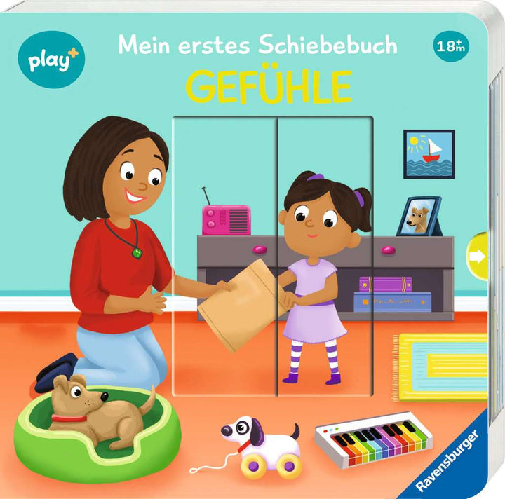 Ravensburger Play+ Mein erstes Schiebebuch: Gefühle