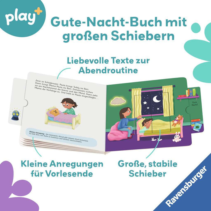 Ravensburger Play+ Mein erstes Schiebebuch: Gute Nacht