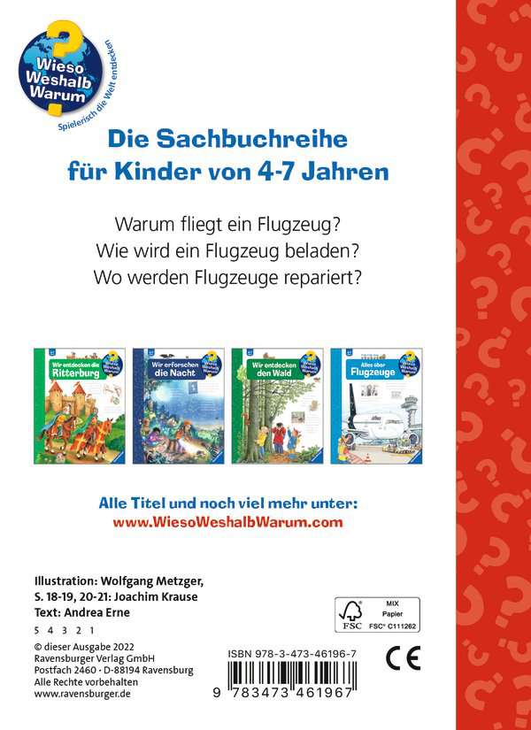 Ravensburger Minis: Wieso? Weshalb? Warum? Flugzeuge