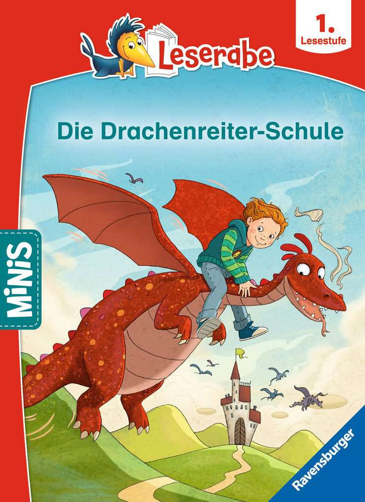 Ravensburger Minis: Leserabe Schulgeschichten, 1. Lesestufe - Die Drachenreiter-Schule