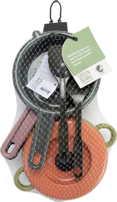 Green Bean Topfset im Netz, 7 Teile