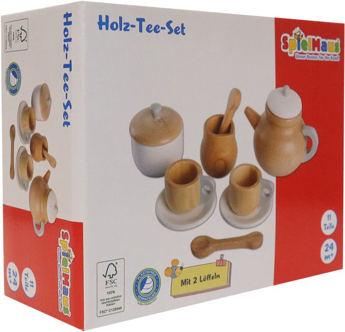 SMK Holz Tee-Set 11-teilig