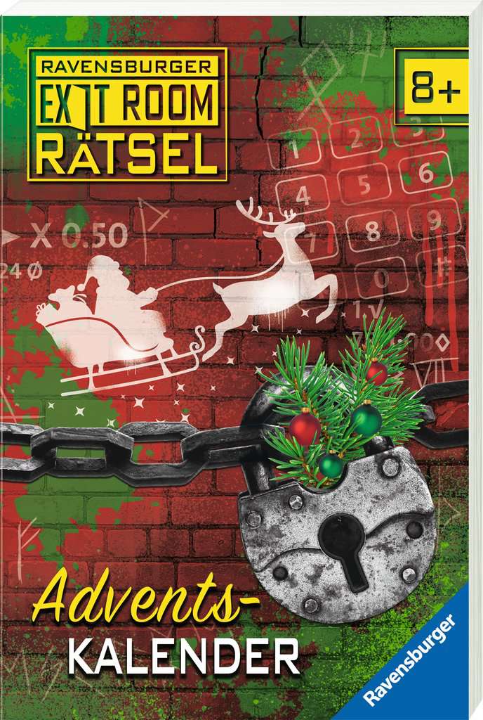 Ravensburger Exit Room Rätsel: Adventskalender - Rette mit spannenden Rätseln das Weihnachtsfest!