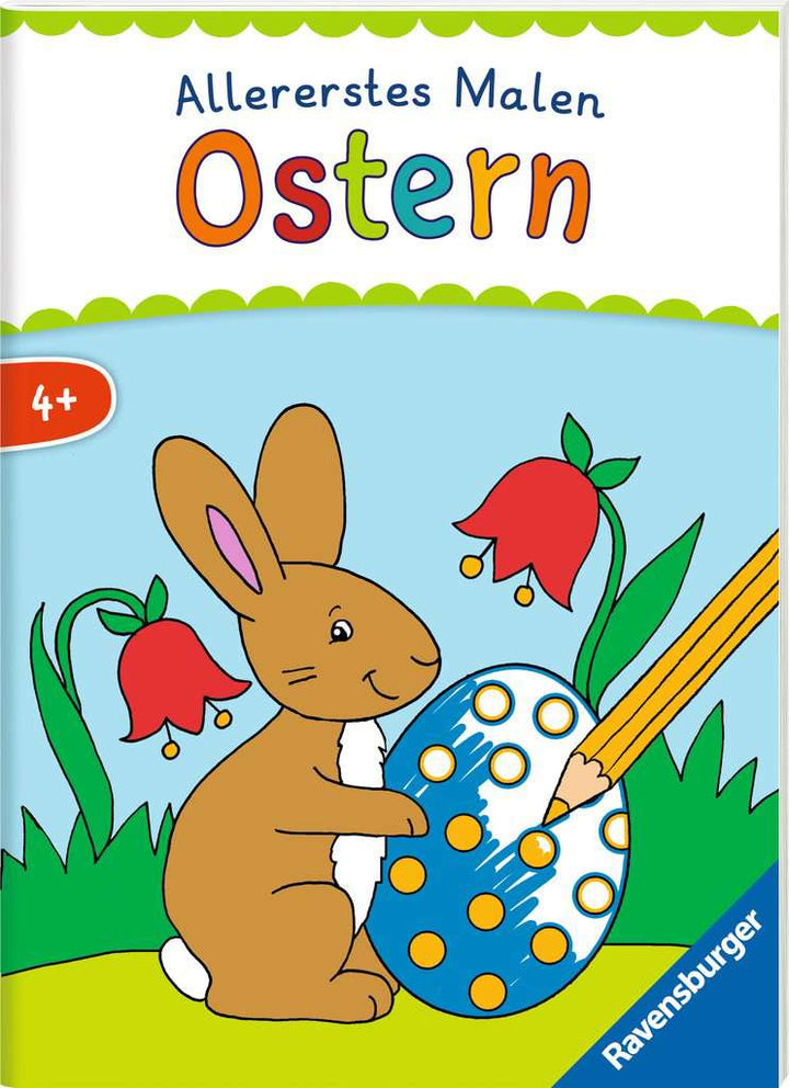 Allererstes Malen Ostern - Malen ab 4 Jahren