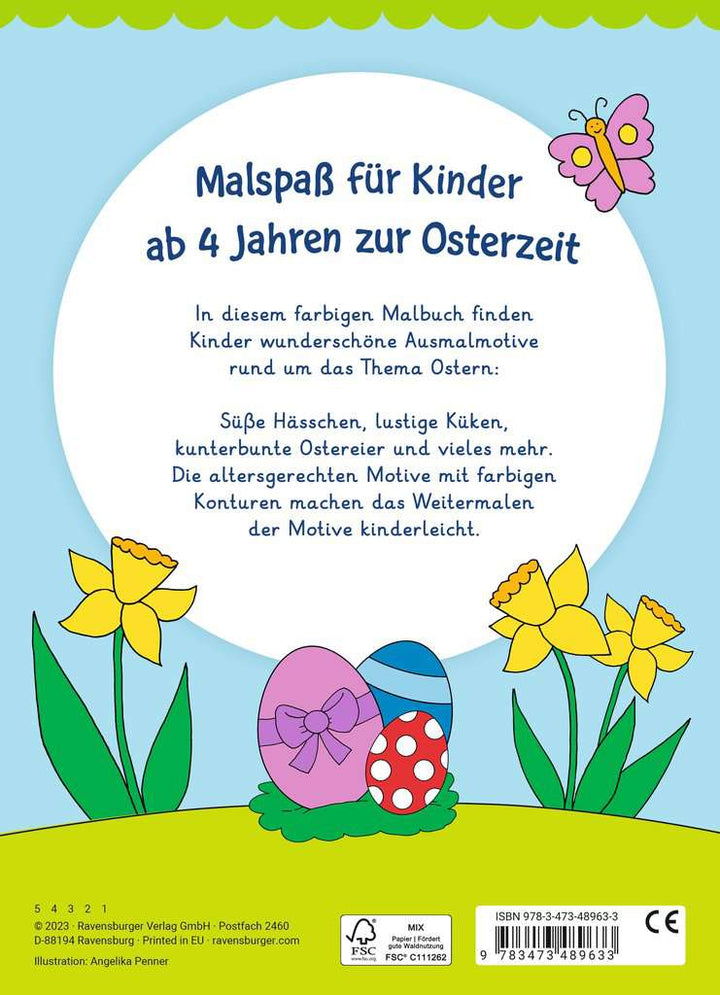 Allererstes Malen Ostern - Malen ab 4 Jahren