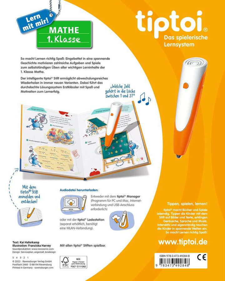 tiptoi® Lern mit mir! Mathe 1. Klasse