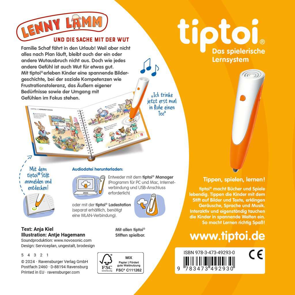 tiptoi® Lenny Lamm und die Sache mit der Wut