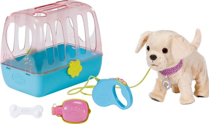 BABY born Mein Hund Lucky mit Box