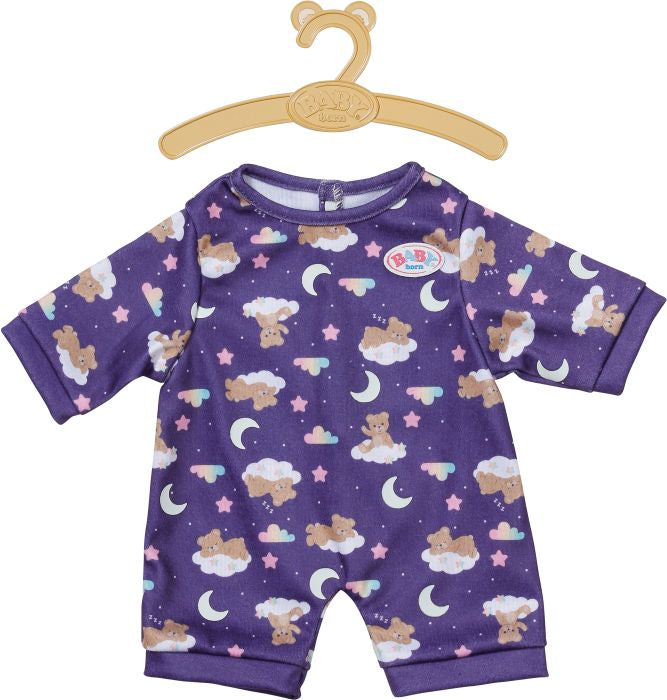 BABY born Teddy Schlafanzug GITD