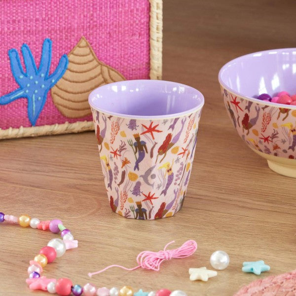 Melamine Cup with Mermaidt - Medium - 250 ml