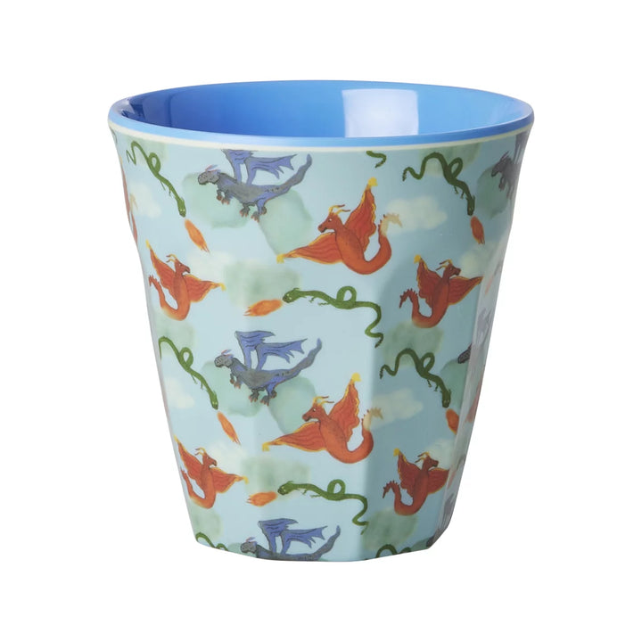 Melamine Cup with Dragon Print - Medium - 250 ml