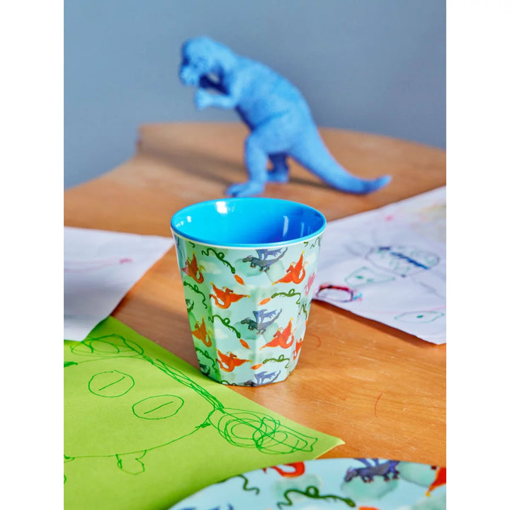 Melamine Cup with Dragon Print - Medium - 250 ml