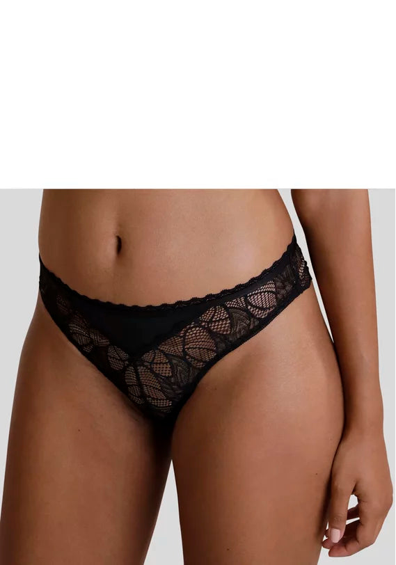 Stringpanty - black - 4215 - 36/38