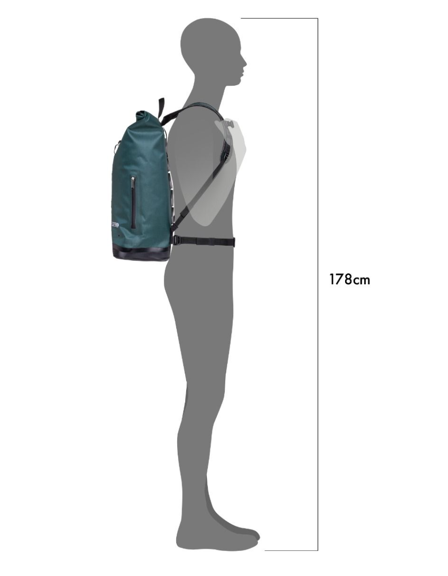 Commuter-Daypack Urban; 27L; petrol